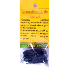 Pendente di tormalina nera