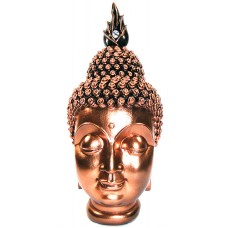 Testa di Buddha Bronzo Testa di Buddha Bronzo