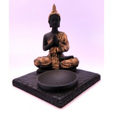 Bruciatore di Incenso Buddha Meditando Bruciatore di Incenso Buddha Meditando