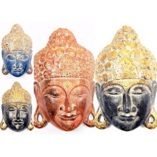 Maschera G Buddha Tibetano 30x20cm Maschera G Buddha Tibetano 30x20cm