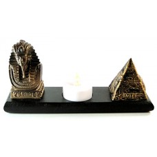 Bruciatore di Incenso Tutankhamon e Piramide Bruciatore di Incenso Tutankhamon e Piramide