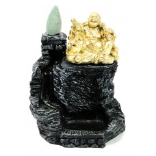 Bruciatore di Incenso Cascata Buddha della Fortuna Bruciatore di Incenso Cascata Buddha della Fortuna